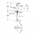 Смеситель для раковины M-размера Grohe Eurosmart New 23324003 - Фото 2